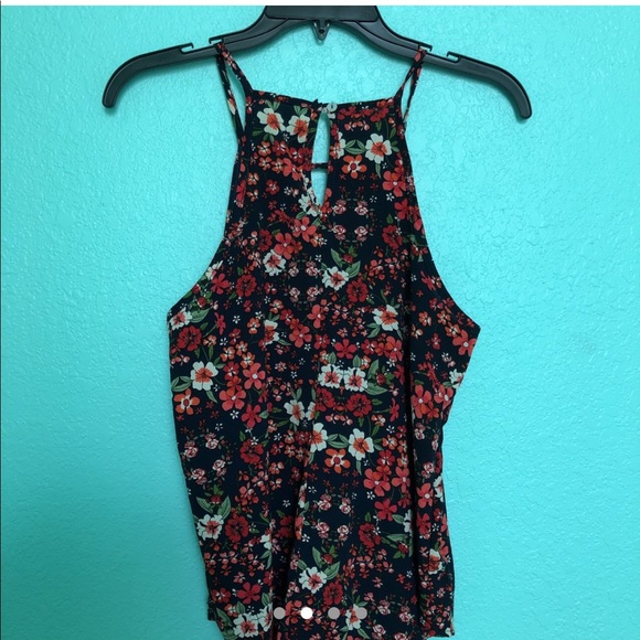 Floral Halter Top - Picture 2 of 4